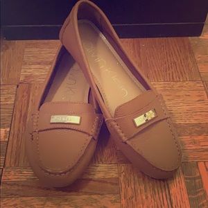 Calvin Klein Caramel Brown Loafers